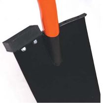 Bolt-On Rubber Foot Pad For Digging Tools