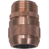 Brass Heavy Duty  Repair Coupler (Male) 5/8"