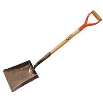 Forged Square Point Shovel with D-Grip Handle