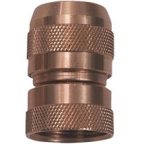 Brass Heavy Duty  Repair Coupler (Female) 5/8"
