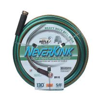 Never Kink Heavy Duty Self Straightening Hose 130' x 5/8"