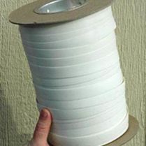 White Vinyl Batten Tape 0.75in x 1000ft Roll (Case of 4 Rolls)