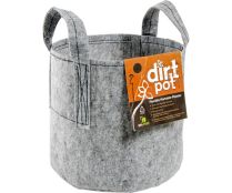 Dirt Pot Flexible Portable Planter 7 Gallon with Handles (Pack of 5)