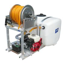 Kings 100 Gallon Salt Brine Skid Sprayer w/ Poly Pump Head