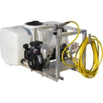 Kings 50 Gallon Skid Sprayer Diaphragm Pump with 50ft Hose
