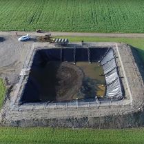 45mil Polypropylene Liner - Slurry Pond