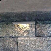 Wallter Hardscape Lighting Kit Tan (4 Fixtures and Hardware)