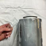 AgTec Crystal Clear 16 mil Transparent PVC Film for Greenhouse Walls (5ft x 100ft)