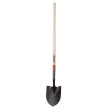 Closed Back Round Point Steel Shovel