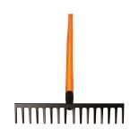 Forged Steel 16.5in Straight Rake W/ Composite Handle