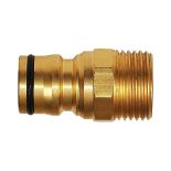 Full Flow Quick Coupler Male Hose End