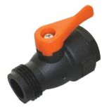 Full Flow Shut Off Valve For Standard Hoses