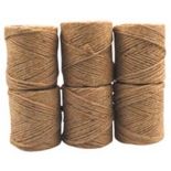 Nursery Jute, 210 ft. 1/2 lb. Balls, Natural (6 pack)