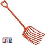 8-Tine Leonard All Poly Scoop Fork (44.5in Length)