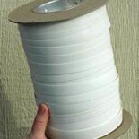 White Vinyl Batten Tape 0.75in x 500ft Roll (Case of 4 Rolls)