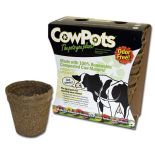 CowPots #6 Cow Manure Round Pots (Case of 42)