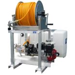 Kings 50 Gallon Skid Sprayer Diaphragm Pump 6hp