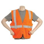 Mesh Safety Vest With Zipper - Class 2